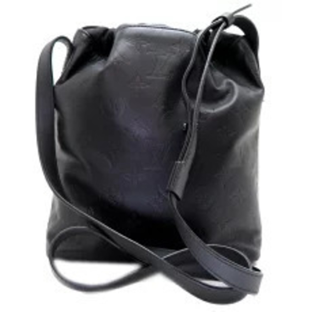 Louis Vuitton Noe Sling Black Shoulder Monogram Noir Shadow Bag Black